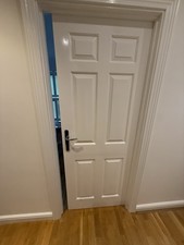 3 White Internal Doors Used In