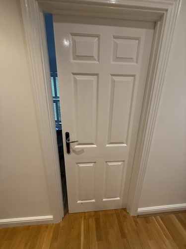White internal doors used in - white,