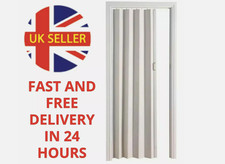 Folding Door White PVC