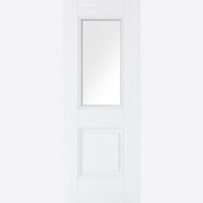 Internal white grain door